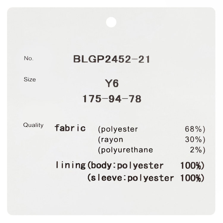 ブラックライン 【発送在庫あり】【SLIM TAPERED_2】【春夏】2釦シングルスーツ 0タック/グレー×グレンチェック/ウエストシャーリング/4S SUSTAINABILITY&ECOLOGY FABRIC/※パンツ裾上げ済仕様 グレー中間