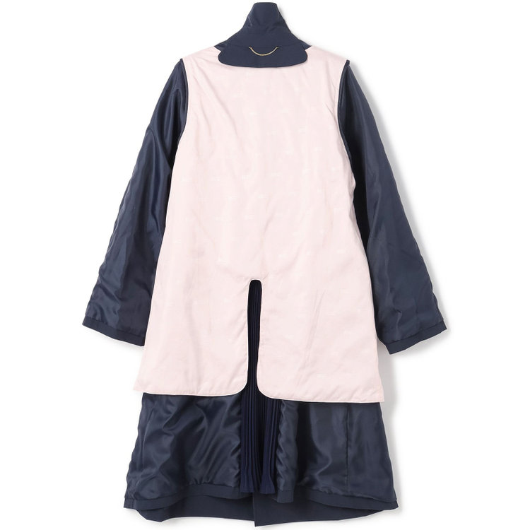 スーツセレクト 【SUIT SELECT×Samantha Thavasa】バックプリーツ トレンチコート/ネイビー 紺中間