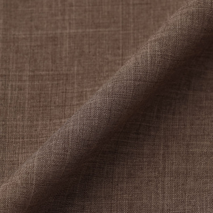 シルバーライン 【RELAX TAPERED】【年間】ノーカラー 2釦1掛けダブル/パンツスーツ/ブラウン/ウエスト内側アジャスター/ウォッシャブル/Naturemier/※パンツ裾上げ済仕様 茶中間