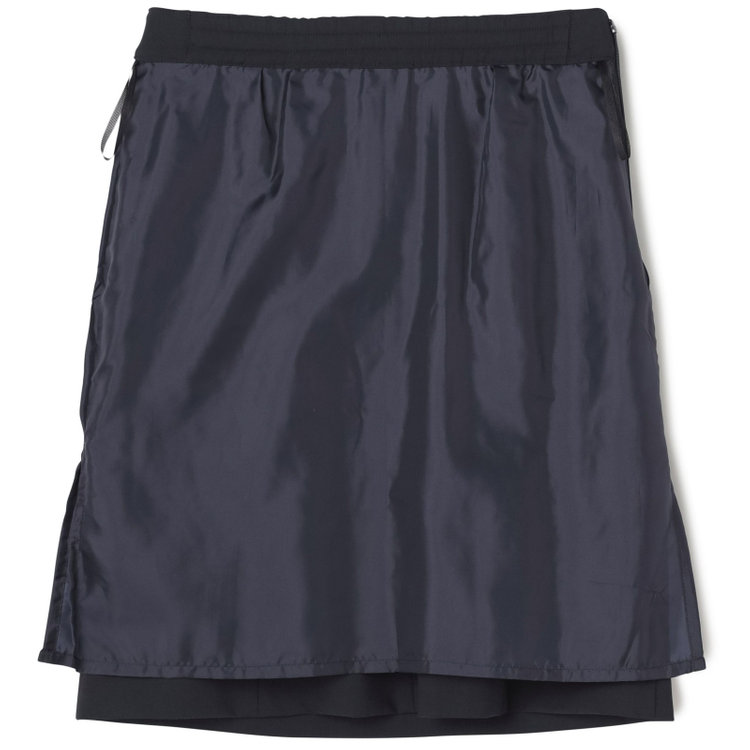 ブラックライン 【就活.】【年間】【BL】タイトスカート/ネイビー/ウエストシャーリング/ウォッシャブル＆ストレッチ 紺中間