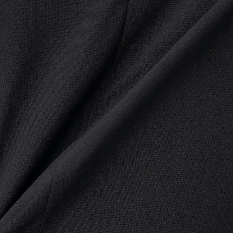 シルバーライン 【SL】【年間】4釦1掛けダブルジャケット/ブラック/ウォッシャブル 黒