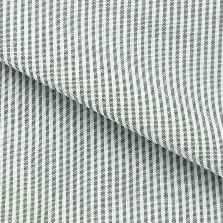 ブラックライン 【発送在庫あり】【BLACK LINE】【形態安定】タブカラードレスワイシャツ/グリーン×ホワイト 緑中間