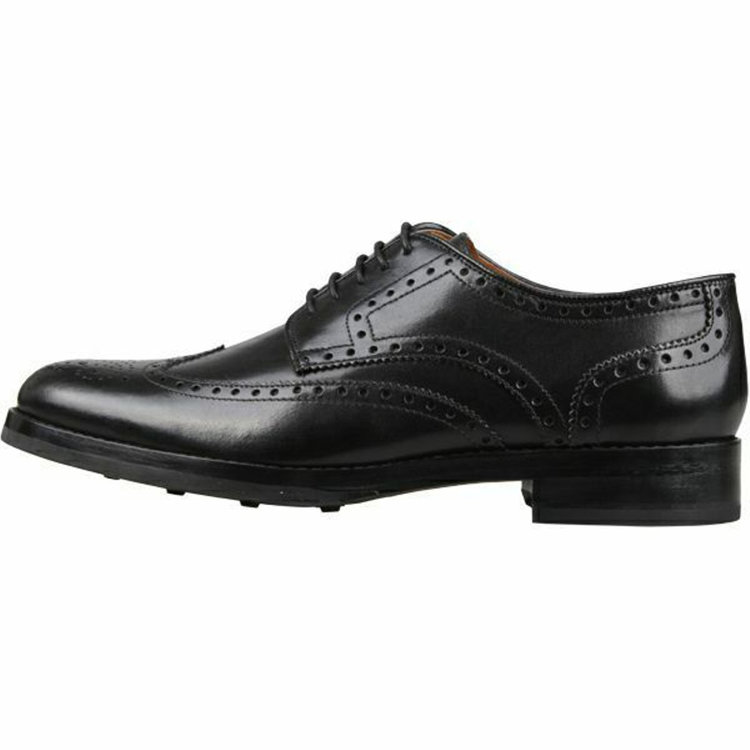 ブラックライン 【WEB限定/OUTLET】【SL】フルブローグドレスシューズ/ブラック/牛革(キップ)/マッケイ製法 ブラック系(黒)