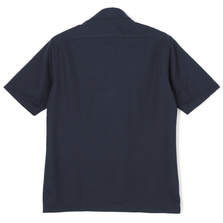 シルバーライン 【発送在庫あり】【WEB限定】【RBC/半袖】ボタンダウンビズポロシャツ プルオーバータイプ/ネイビー/4S 青濃色