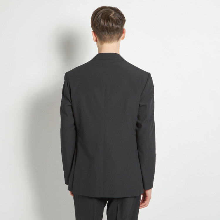 シルバーライン 【RBC】【春夏】3釦段返りシングルジャケット/ブラック/パッチポケット/4S AIR 黒