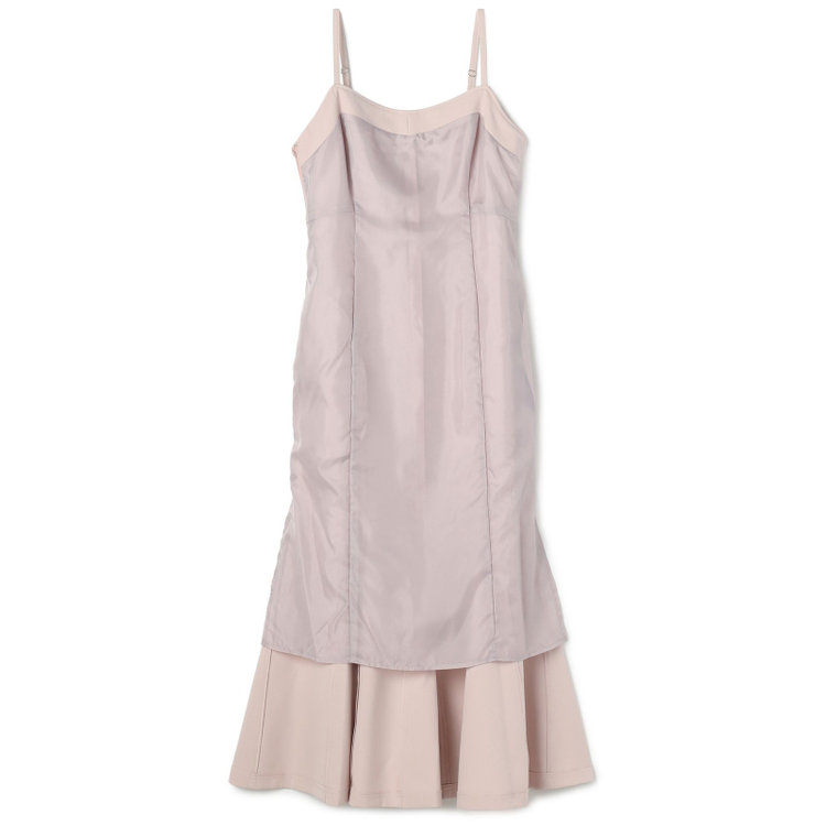 サマンサ 【SUIT SELECT×Samantha Thavasa】【年間】レースアップマーメイドキャミワンピ/ピンク 赤淡色