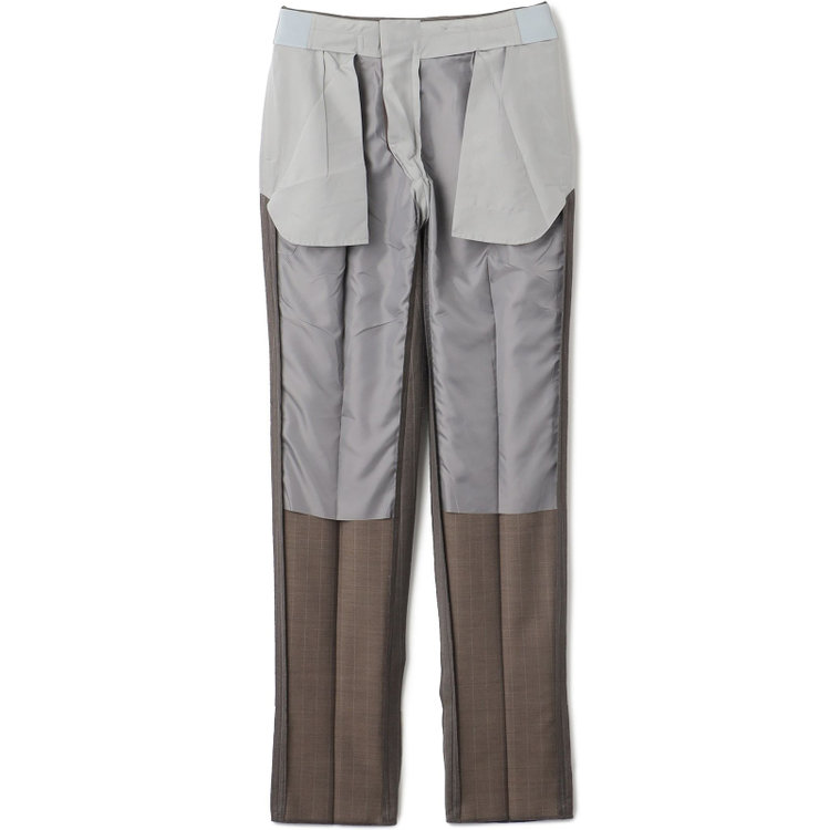 シルバーライン 【発送在庫あり】【CLASSICO TAPERED】【春夏】3釦段返りシングルスーツ 2タック/ブラウン×ストライプ/ウエストムーブ仕様/MARZOTTO/※パンツ裾直し必要 茶中間