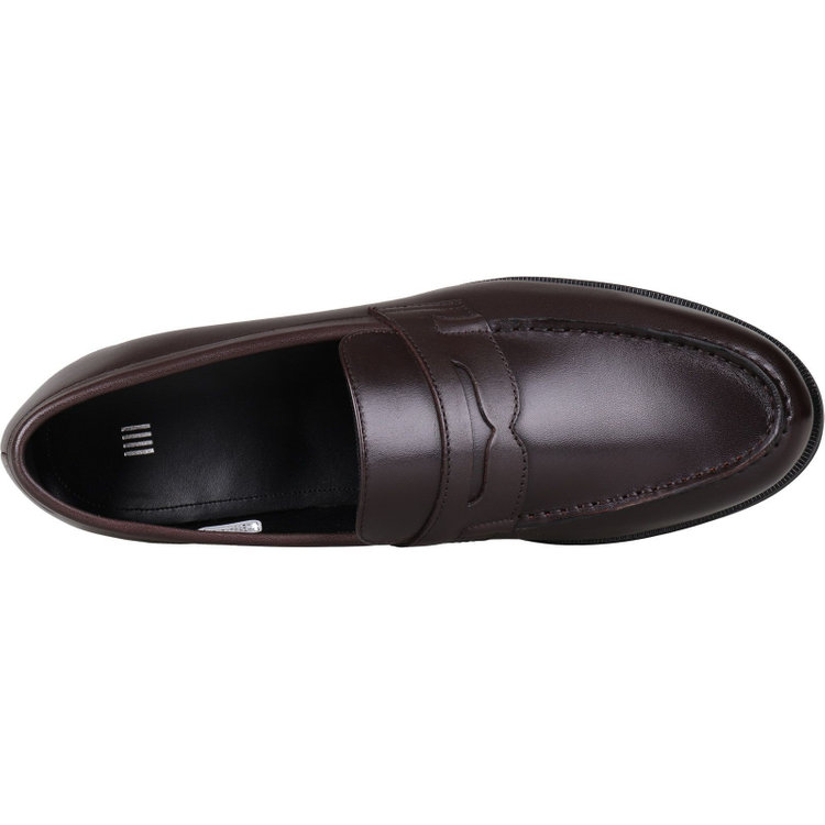 スーツセレクト 【BL】ローファードレスシューズ/ブラウン/牛革(LWG)/マッケイ製法/Vibram 茶濃色