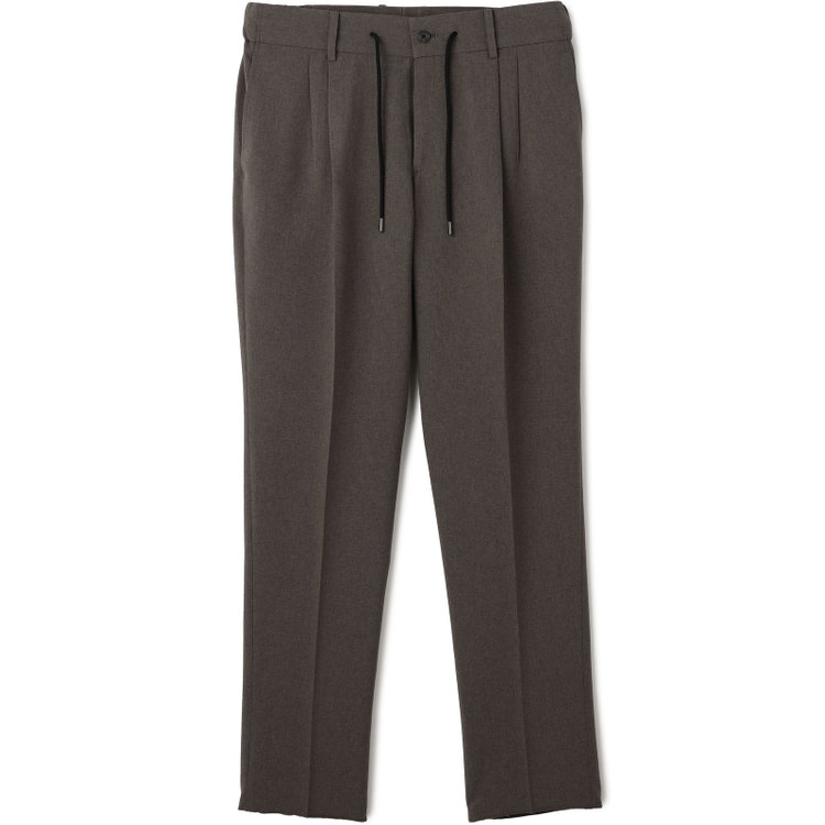 シルバーライン 【RBC】【春夏】2タックパンツ/グレー/ドローコード/ウエストシャーリング仕様/4S SUSTAINABILITY&ECOLOGY FABRIC/※裾上げ済仕様 グレー中間