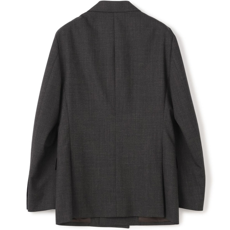 シルバーライン 【CLASSICO TAPERED】【秋冬】6釦2掛けダブルスーツ 2タック/グレー/ウエストムーブ/NEW ZEALAND WOOL MIX/※裾上げ必要 グレー濃色