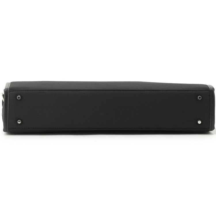 シルバーライン ブリーフケース/ブラック/ショルダーストラップ付き 黒