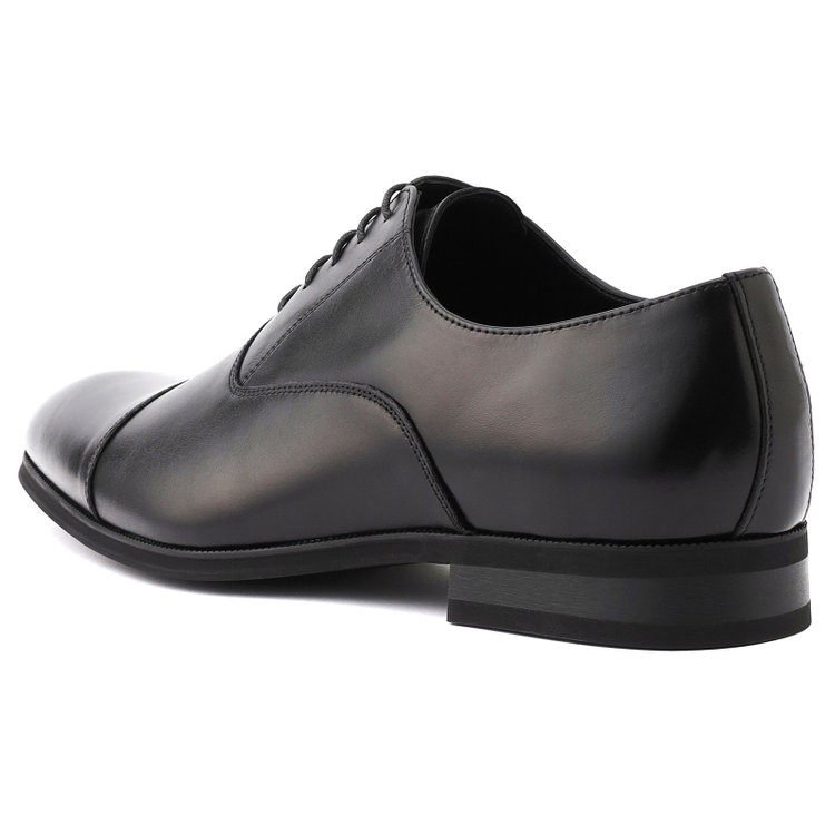 スーツセレクト ストレートチップドレスシューズ/ブラック/牛革/セメント製法 黒