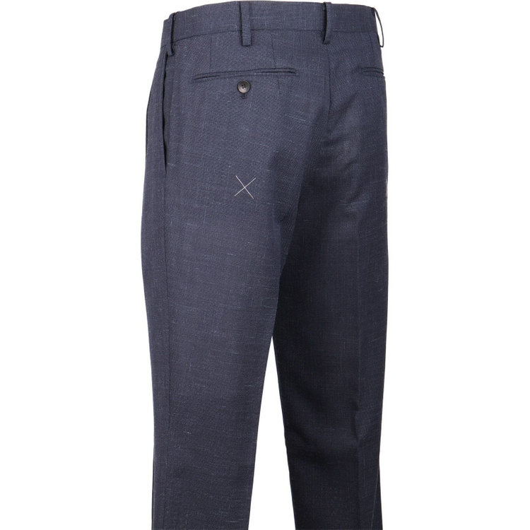 スーツセレクト 【CLASSICO TAPERED】【春夏】6釦2掛けダブルスーツ 2タック/ネイビー/ウエストムーブ/NEW ZEALAND WOOL MIX ネイビー系(紺)