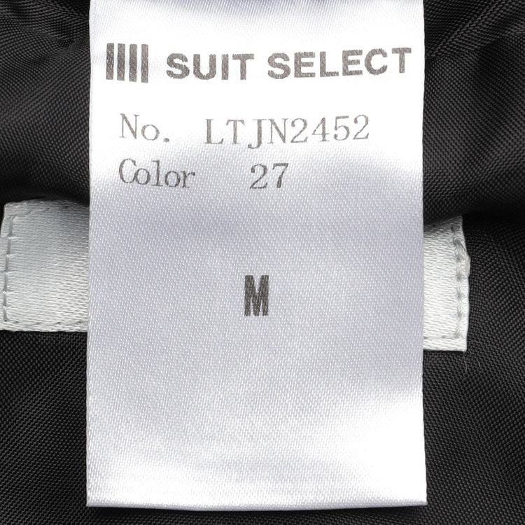 シルバーライン 【SL】【春夏】ノーカラー七分袖ジャケット/ブラック/ウォッシャブル 黒