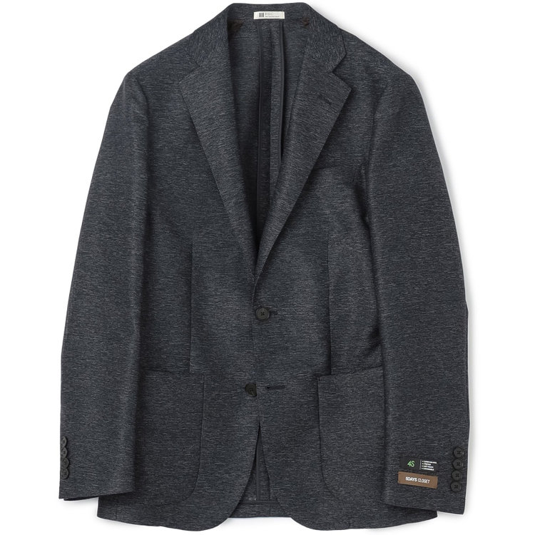 シルバーライン 【発送在庫あり】【RBC】【春夏】ポリエステル2釦ジャケット/ネイビー/4S SUSTAINABILITY&ECOLOGY FABRIC 紺中間
