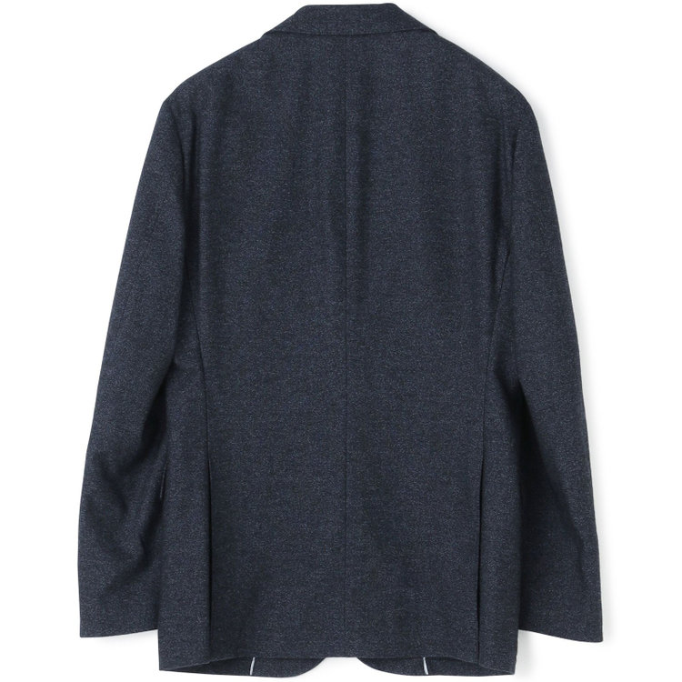 シルバーライン 【5DAYS CLOSET】【RBC】【秋冬】ウールブレンド2釦ジャケット/ネイビー/RE:NEWOOL 紺中間