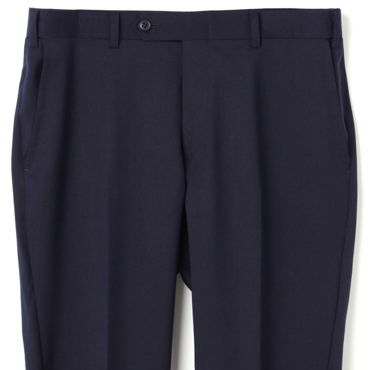 ブラックライン 【KSW】【年間】2釦シングルスーツ 0タック/ネイビー/ウエストムーブ/MOVING STRETCH/※裾上げ必要 紺濃色