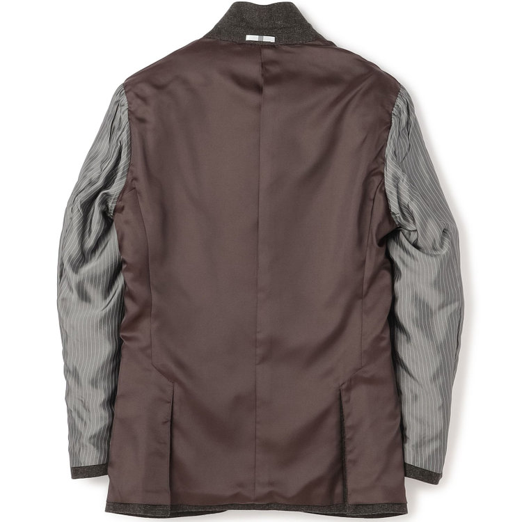 シルバーライン 【CLASSICO TAPERED】【秋冬】2釦シングルスーツ 1タック/カーキ/RE:NEWOOL/※裾上げ必要 黄淡色