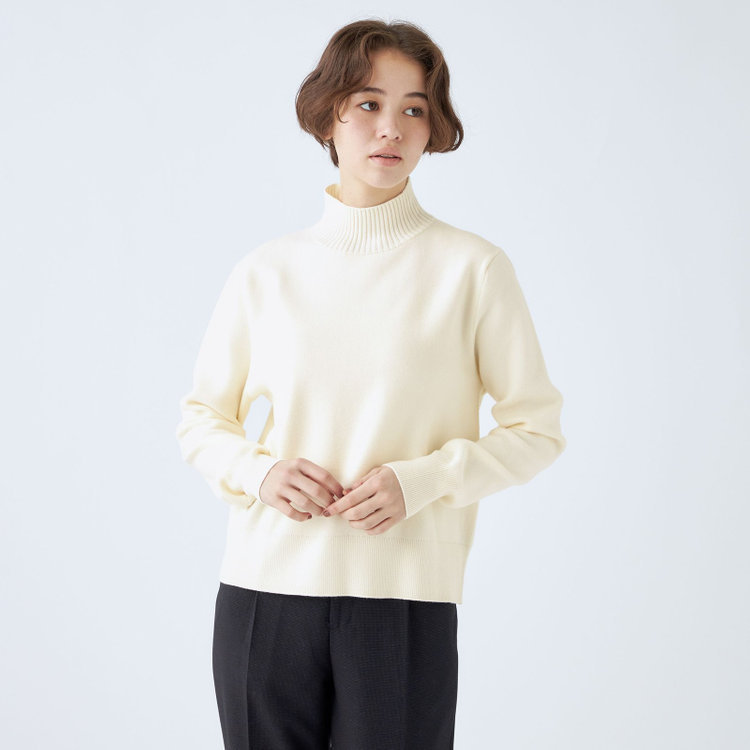 WEB限定/OUTLET/汚れ・キズ等有】【SL】【秋冬】ハイネック ニット