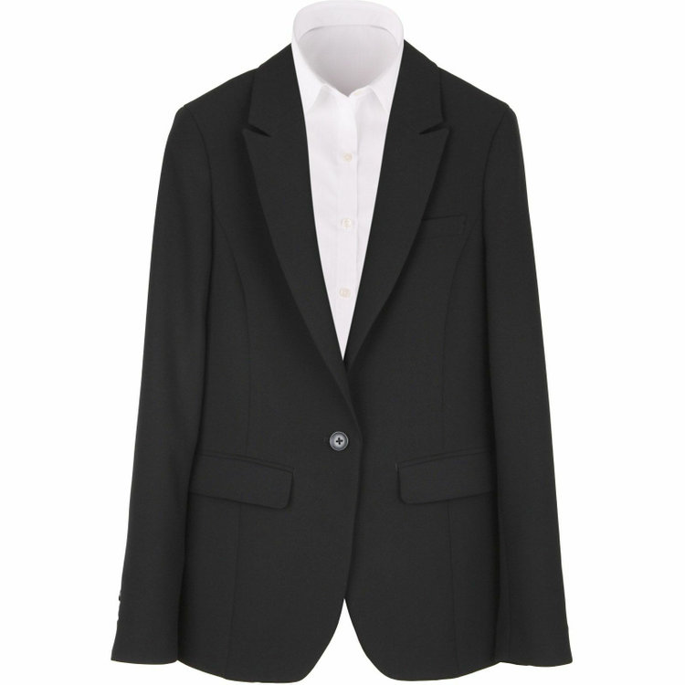 スーツセレクト 【WEB限定/OUTLET】【発送在庫あり】【NEO-SL】【年間】1釦ジャケット/ブラック/ウォッシャブル ブラック系(黒)