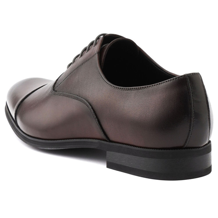 スーツセレクト 【BL】ストレートチップドレスシューズ/ブラウン/牛革/セメント製法 茶濃色