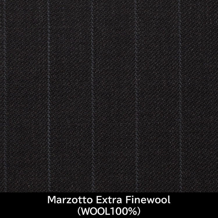 スーツセレクト 【国内縫製】【MEN'S】【パターンオーダー】【CLASSICO TAPERED S】【秋冬】スーツ/グレー×ストライプ/Marzotto Extra Finewool (WOOL100% ) グレー系(灰)