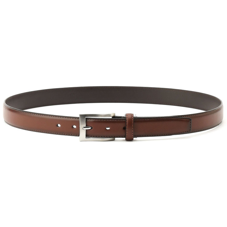 ブラックライン ピンバックルベルト 3.0幅/ブラウン(ウエスト95cmまで対応) 茶淡色