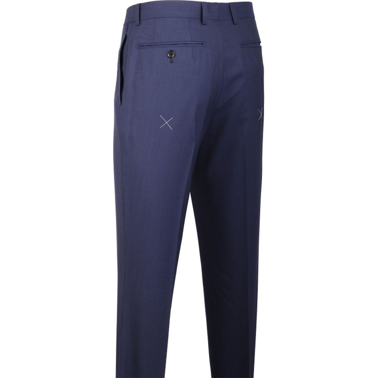 スーツセレクト 【発送在庫あり】【CLASSICO TAPERED】【年間】2釦シングルスーツ 1タック/ネイビー/NEW ZEALAND WOOL SUPER170'S ネイビー系(紺)