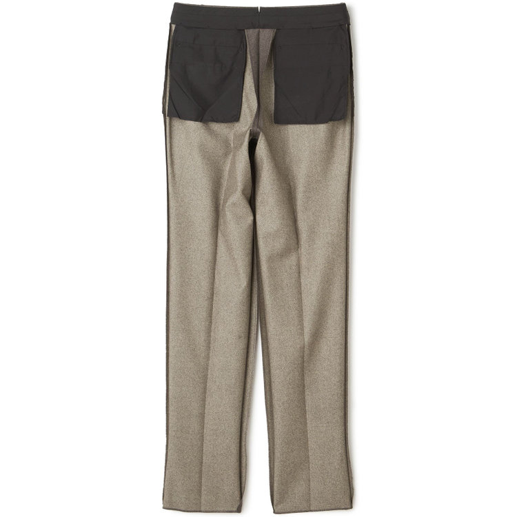 シルバーライン 【CLASSICO TAPERED】【秋冬】6釦2掛けダブルスーツ 2タック/ベージュ/MARZOTTO/※裾上げ必要 茶中間