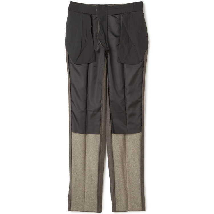 シルバーライン 【CLASSICO TAPERED】【秋冬】6釦2掛けダブルスーツ 2タック/ベージュ/MARZOTTO/※裾上げ必要 茶中間