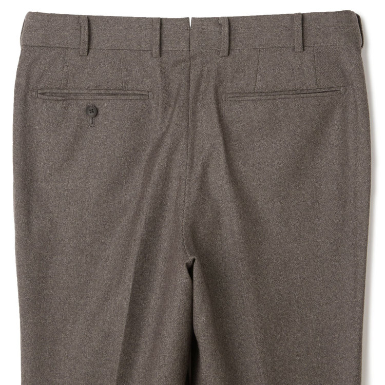 シルバーライン 【CLASSICO TAPERED】【秋冬】6釦2掛けダブルスーツ 2タック/ベージュ/MARZOTTO/※裾上げ必要 茶中間