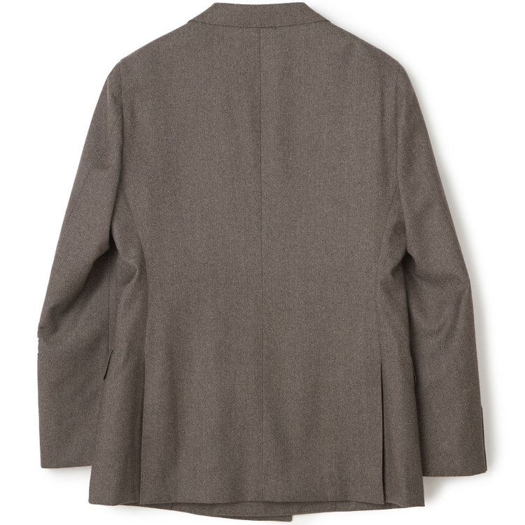 シルバーライン 【CLASSICO TAPERED】【秋冬】6釦2掛けダブルスーツ 2タック/ベージュ/MARZOTTO/※裾上げ必要 茶中間