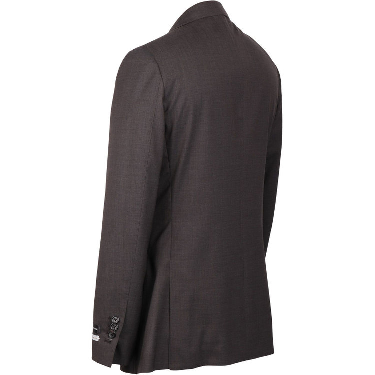 スーツセレクト 【発送在庫あり】【CLASSICO TAPERED】【年間】2釦シングルスーツ 1タック/ブラウン/NEW ZEALAND WOOL SUPER170'S ブラウン系(茶)