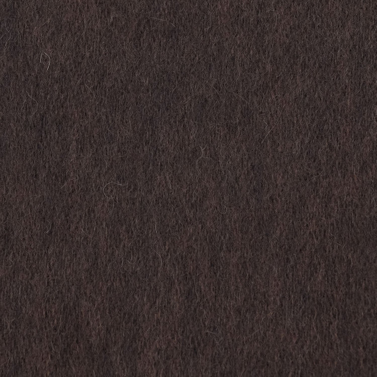 スーツセレクト カシミヤマフラー/ネイビー＆ブラウン/ウォシャブル/31cm×165cm 茶中間