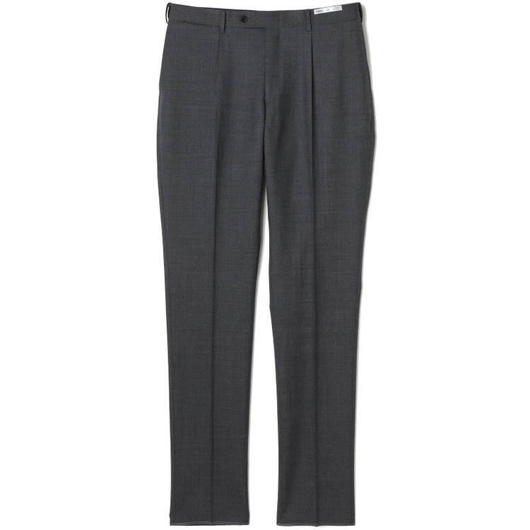 シルバーライン 【CLASSICO TAPERED】【春夏】1タックテーパードパンツ/グレー/ウエストムーブ/※裾上げ必要 グレー中間