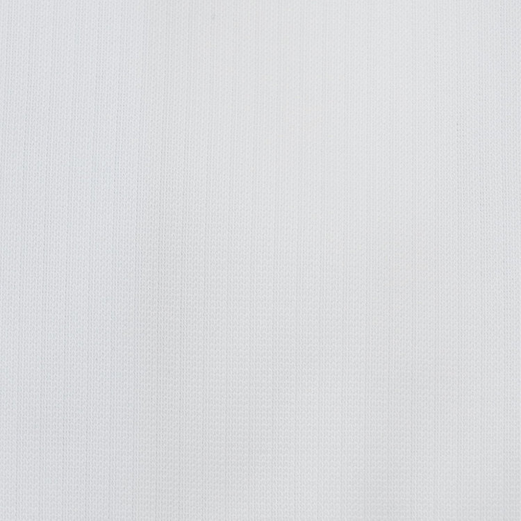 ブラックライン 【発送在庫あり】【BL】ワイドカラーワイシャツ/ホワイト×ドビーストライプ/襟袖裏別布：サックスハウンドトゥース/釦付け糸：ネイビー/「4S」スーパーノンアイロン・ストレッチ 白