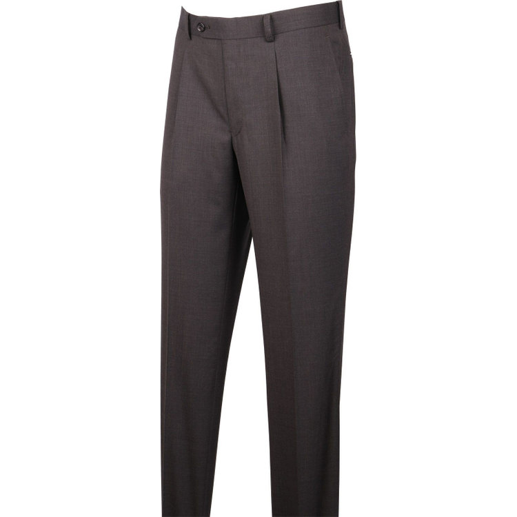 スーツセレクト 【発送在庫あり】【CLASSICO TAPERED】【年間】2釦シングルスーツ 1タック/ブラウン/NEW ZEALAND WOOL SUPER170'S ブラウン系(茶)