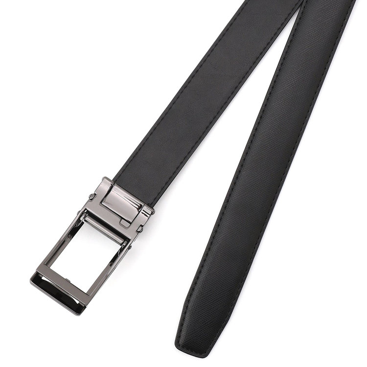 シルバーライン 【フリーアジャスト仕様/5mm間隔/32段階】バックルベルト 2.9cm幅/ブラック(ウエスト94cmまで対応) 黒