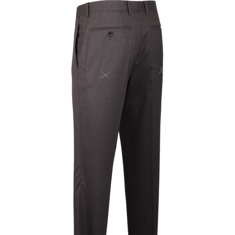 スーツセレクト 【発送在庫あり】【CLASSICO TAPERED】【年間】2釦シングルスーツ 1タック/ブラウン/NEW ZEALAND WOOL SUPER170'S ブラウン系(茶)