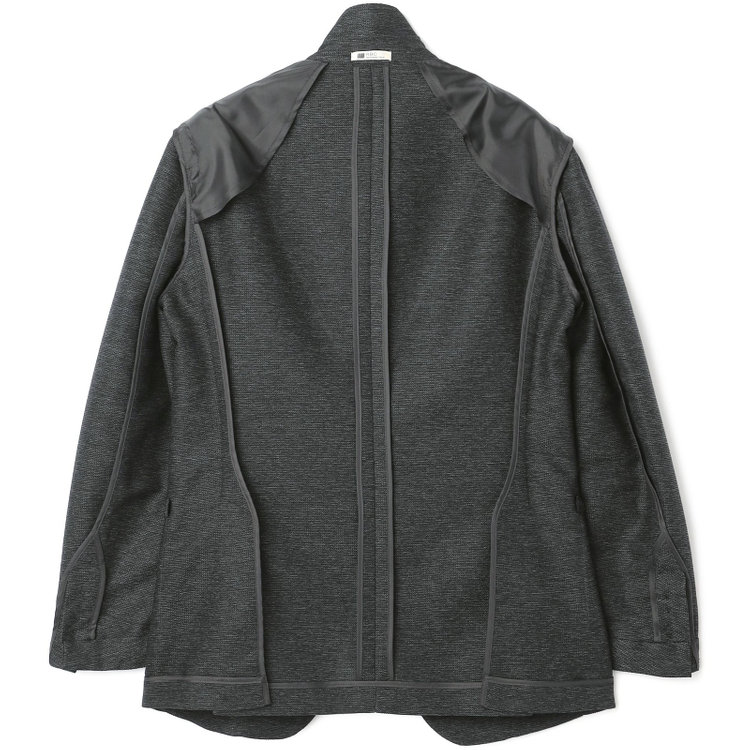 シルバーライン 【5DAYS CLOSET】【RBC】【春夏】2釦シングルジャケット/グレー×レノクロス/4S SUSTAINABILITY&ECOLOGY FABRIC グレー濃色