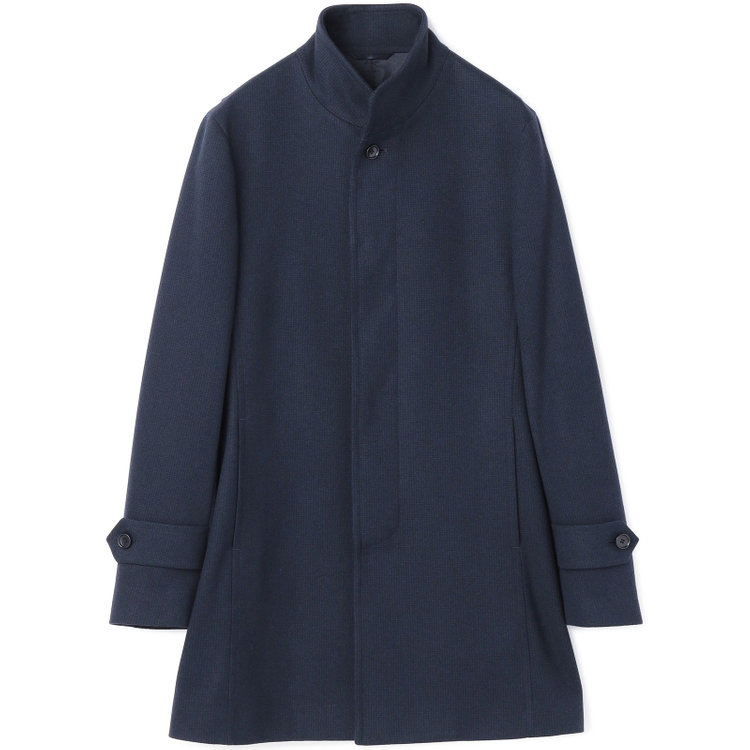 ブラックライン 【BL】ショートスタンドコート/ネイビー 紺中間