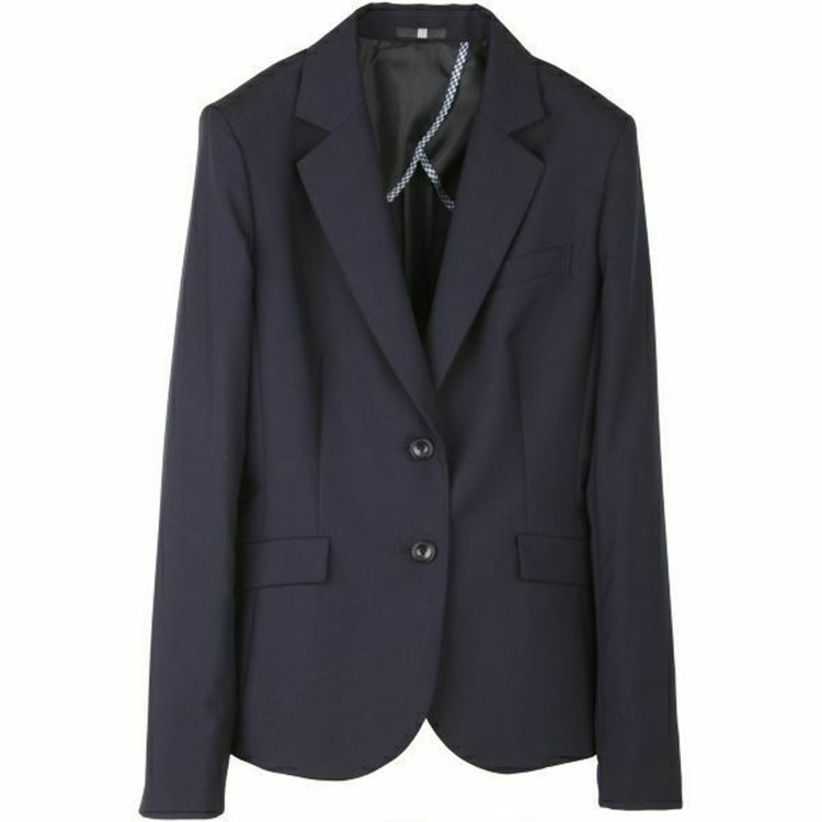 スーツセレクト 【WEB限定/OUTLET】【就活】【年間】【CROSS CURVELINE】セットアップ2釦ジャケット/ネイビー×ソリッド+UVカット・ストレッチ・ウォッシャブル ネイビー系(紺)