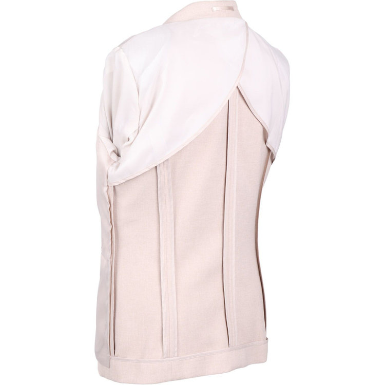 ブラックライン 【WEB限定/OUTLET】【SL】【年間】ノーカラージャケット/ベージュ/ウォッシャブル ベージュ系(薄茶)