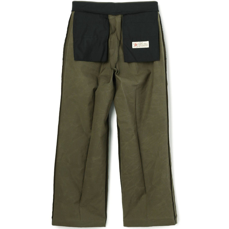シルバーライン 【Take.it.easy】ワイドグルカパンツ/カーキ/British millerain cotton100%/※裾上げ必要 緑中間