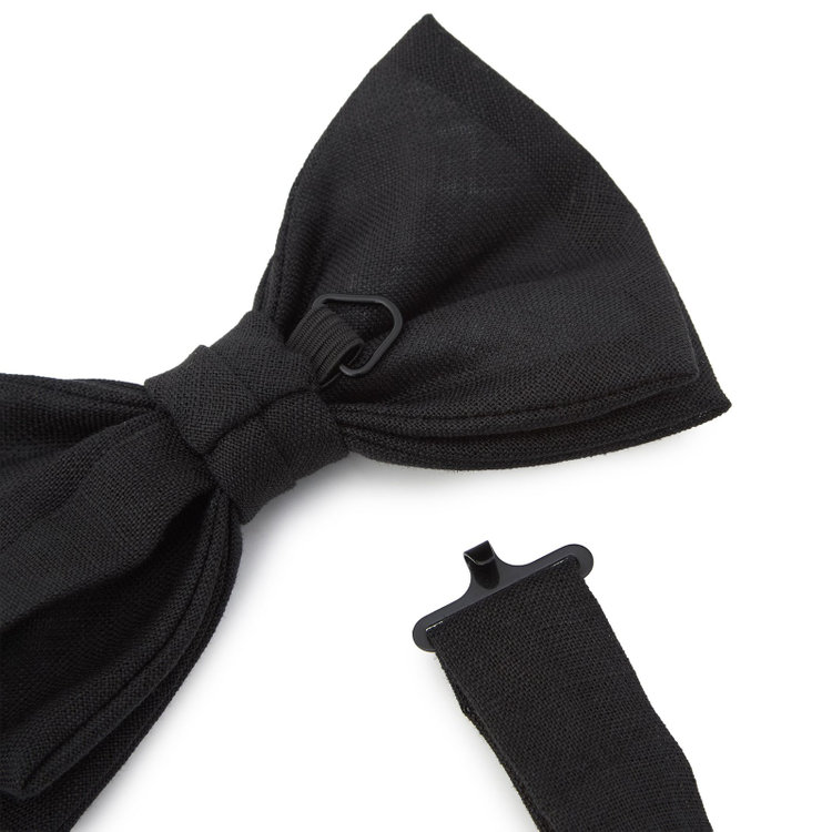 シルバーライン 蝶ネクタイ/ブラック 黒