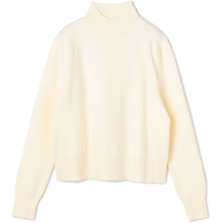 シルバーライン 【SL】【秋冬】ハイネック ニットセーター/ホワイト 白