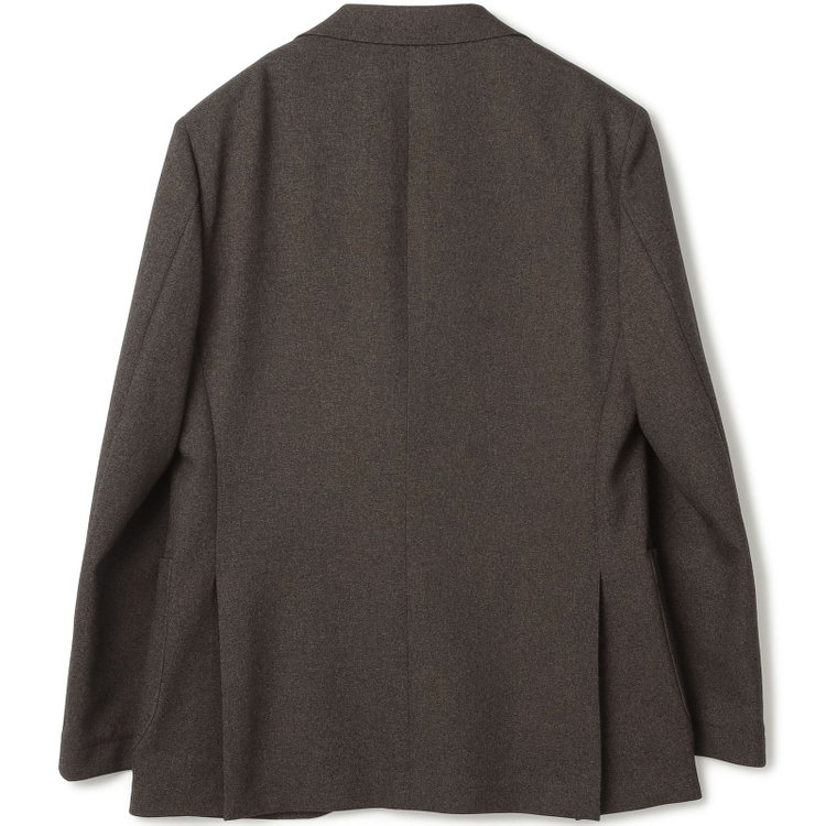 シルバーライン 【RBC】【秋冬】3釦段返りシングルスーツ 2タック/ブラウン/パッチポケット/ドローコード&ウエストシャーリング/※パンツ裾上げ済仕様 茶濃色