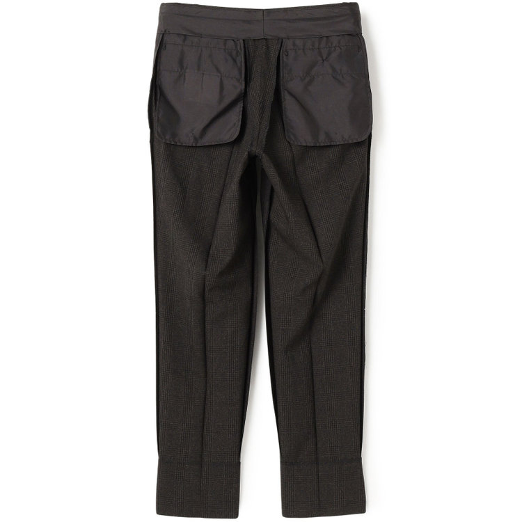 シルバーライン 【CLASSICO TAPERED】【秋冬】2釦シングルスリーピーススーツ 1タックテーパードパンツ/ブラウン×チェック/ウエストムーブ/4S SUSTAINABILITY&ECOLOGY FABRIC/※パンツ裾上げ済仕様 茶中間