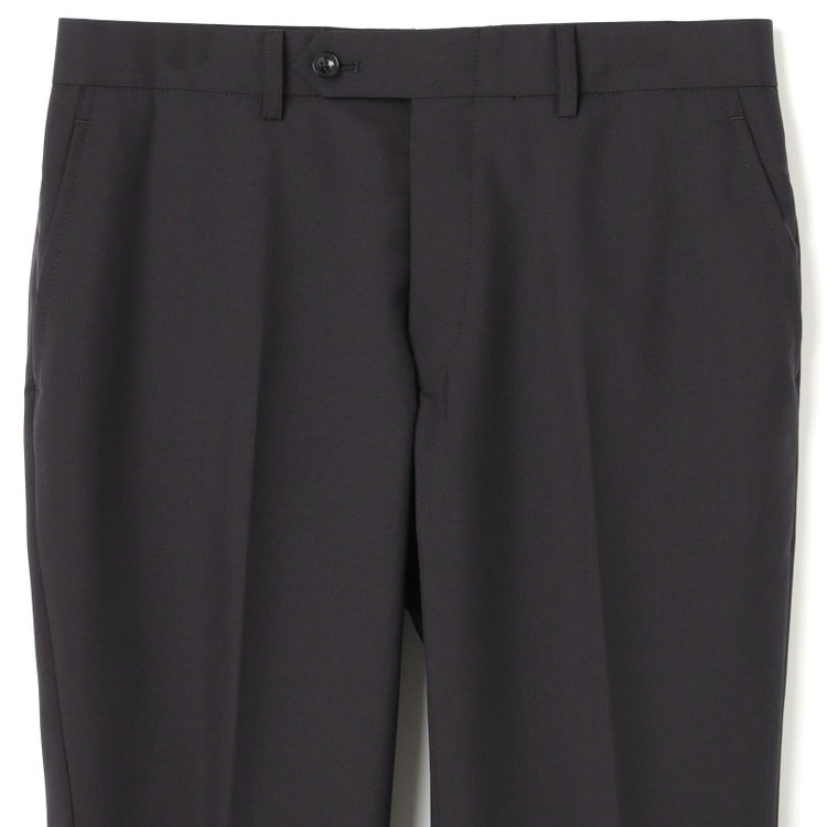 ブラックライン 【SLIM TAPERED_2】【年間】スペアパンツ付き/2釦シングルスーツ 0タック/ブラック×ソリッド/THE RECRUIT STYLE/SHOWER CLEAN/※裾上げ必要 黒