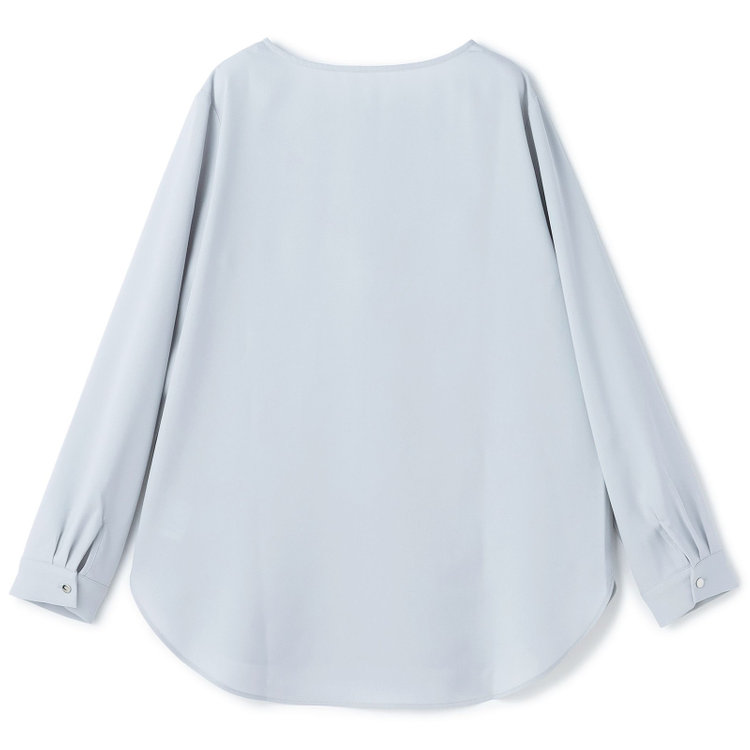 シルバーライン  【SL/長袖】クルーネック/ブルー 青淡色